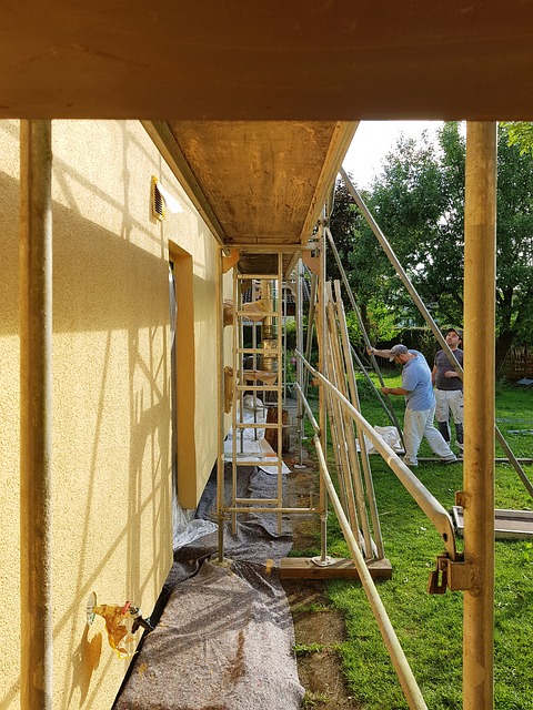 Lešení si můžete i pronajmout